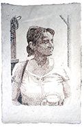Porträt E. M., 51x34 cm, 2016